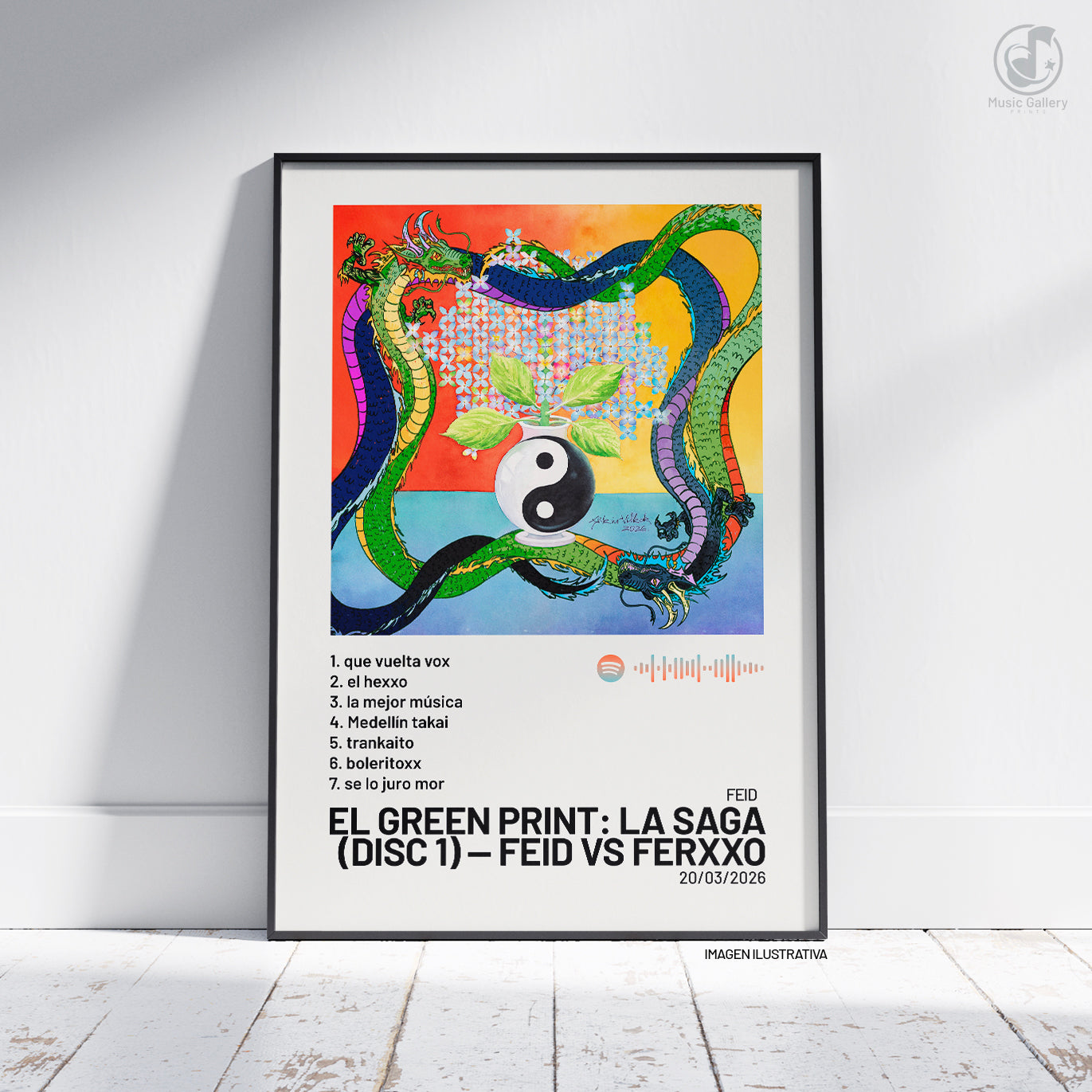 EL GREEN PRINT: La Saga (Disc 1) — FEID VS FERXXO