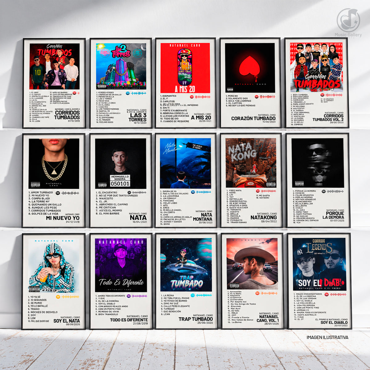Natanael Cano - Set Completo (Pack Ahorro)
